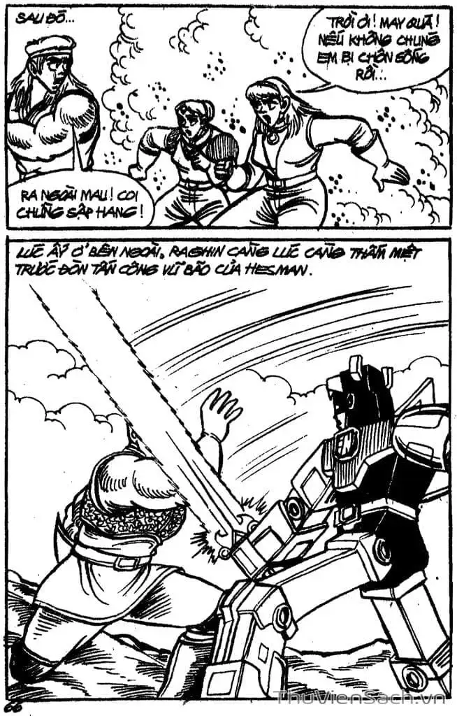 Truyện Tranh Dũng Sĩ Hesman trang 4