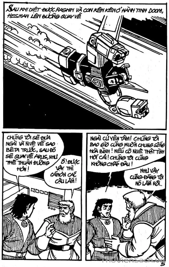 Truyện Tranh Dũng Sĩ Hesman trang 4