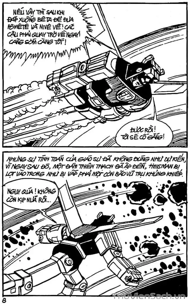 Truyện Tranh Dũng Sĩ Hesman trang 4