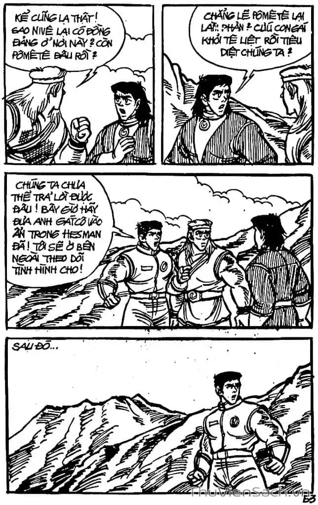 Truyện Tranh Dũng Sĩ Hesman trang 4