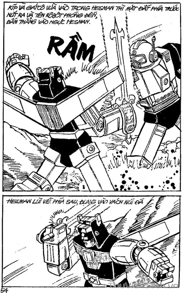 Truyện Tranh Dũng Sĩ Hesman trang 4