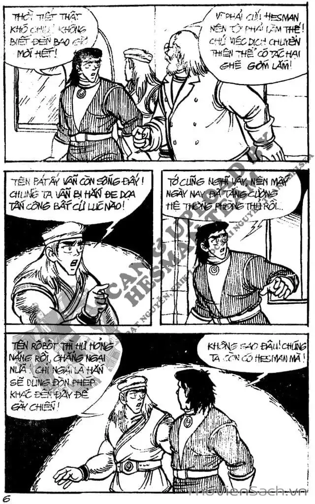 Truyện Tranh Dũng Sĩ Hesman trang 4
