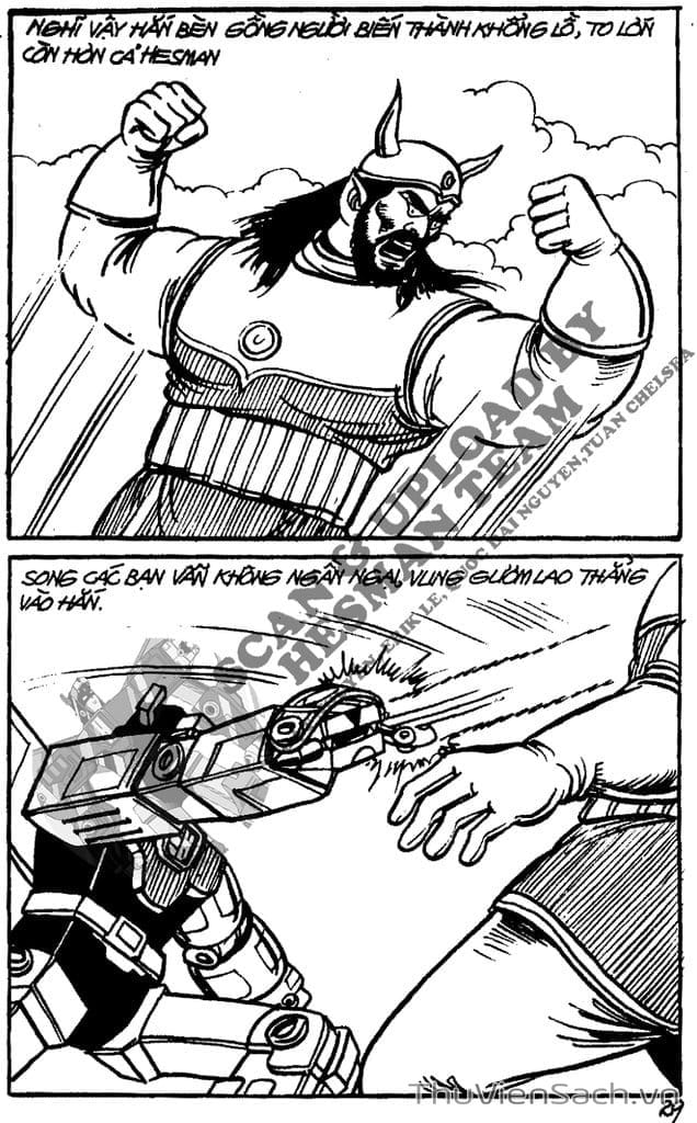 Truyện Tranh Dũng Sĩ Hesman trang 4