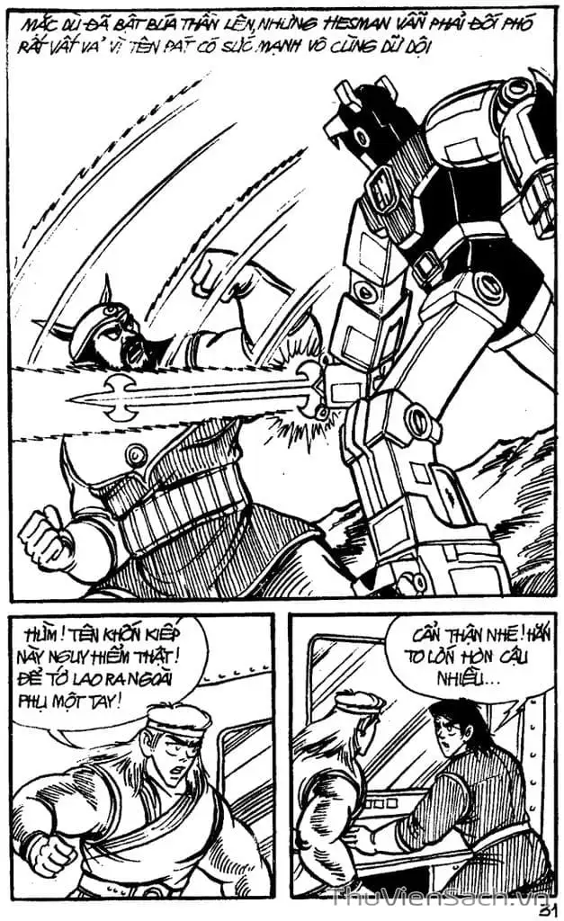 Truyện Tranh Dũng Sĩ Hesman trang 4