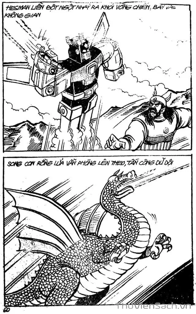 Truyện Tranh Dũng Sĩ Hesman trang 4