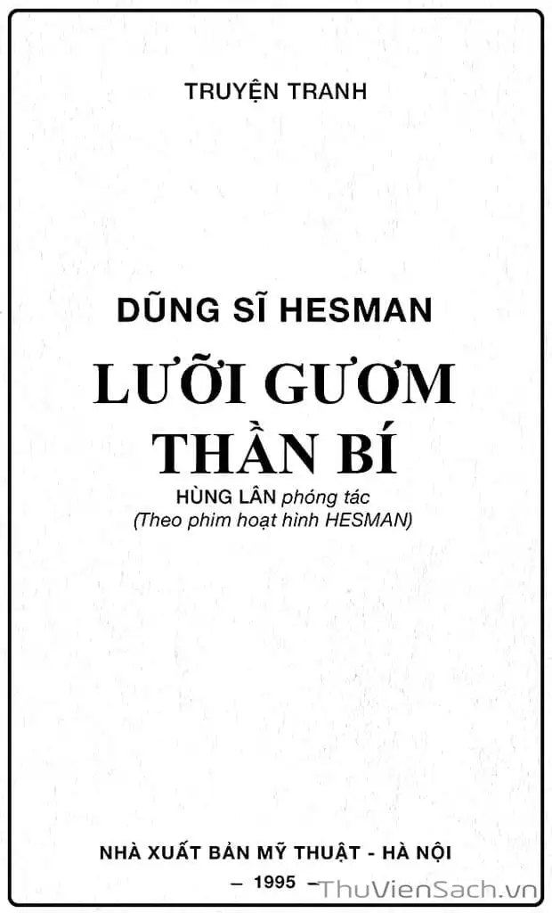 Truyện Tranh Dũng Sĩ Hesman trang 4