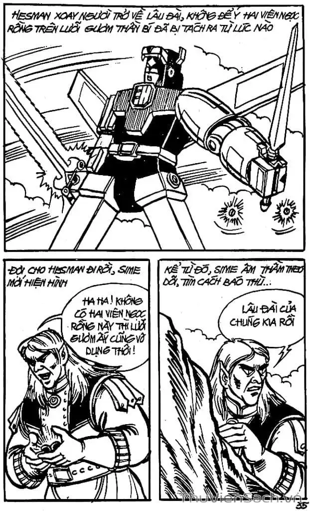 Truyện Tranh Dũng Sĩ Hesman trang 4