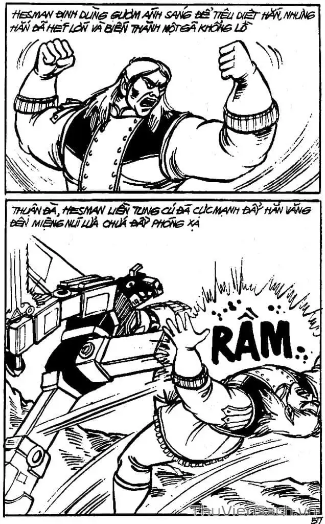 Truyện Tranh Dũng Sĩ Hesman trang 4