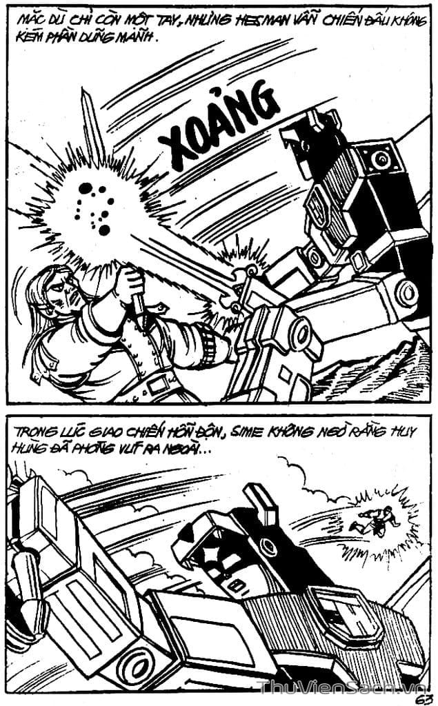 Truyện Tranh Dũng Sĩ Hesman trang 4