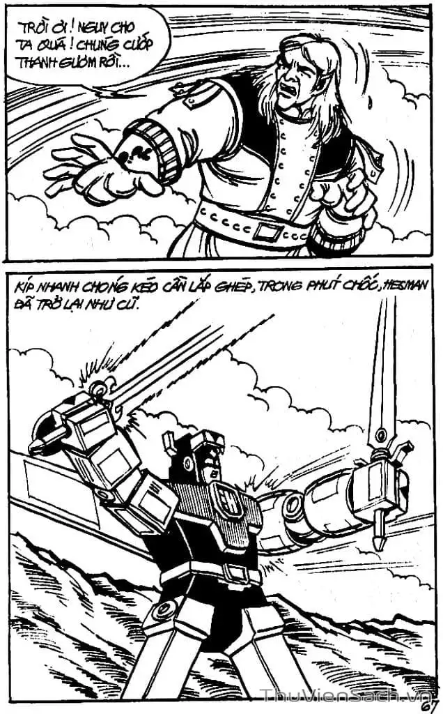 Truyện Tranh Dũng Sĩ Hesman trang 4