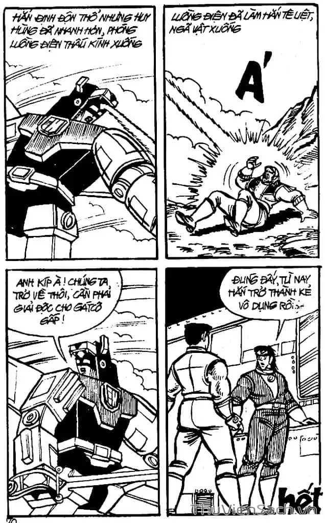 Truyện Tranh Dũng Sĩ Hesman trang 4