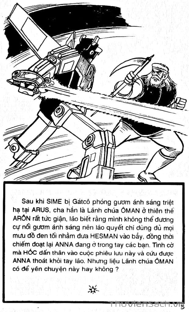 Truyện Tranh Dũng Sĩ Hesman trang 4