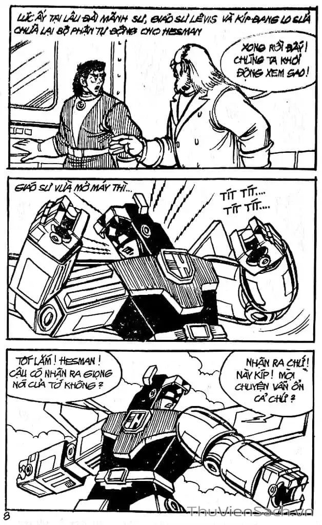 Truyện Tranh Dũng Sĩ Hesman trang 4