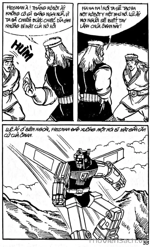 Truyện Tranh Dũng Sĩ Hesman trang 4