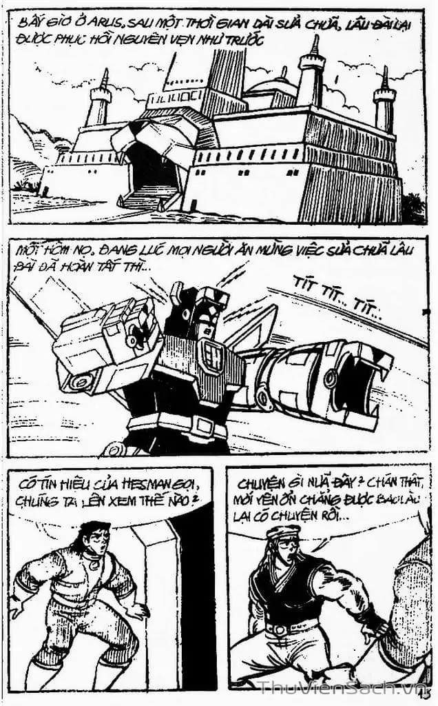 Truyện Tranh Dũng Sĩ Hesman trang 4