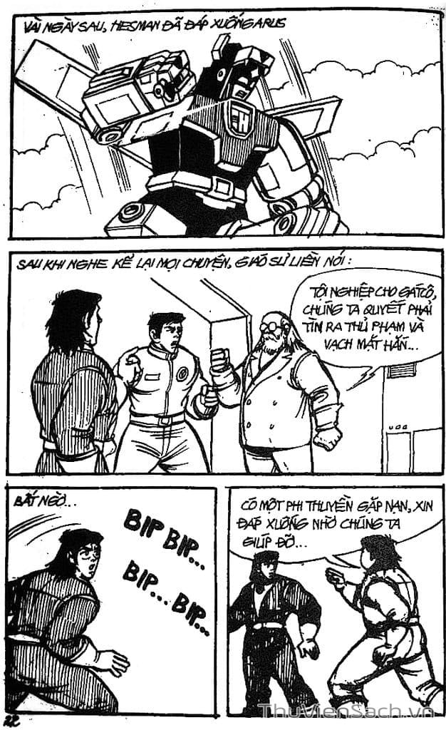 Truyện Tranh Dũng Sĩ Hesman trang 4
