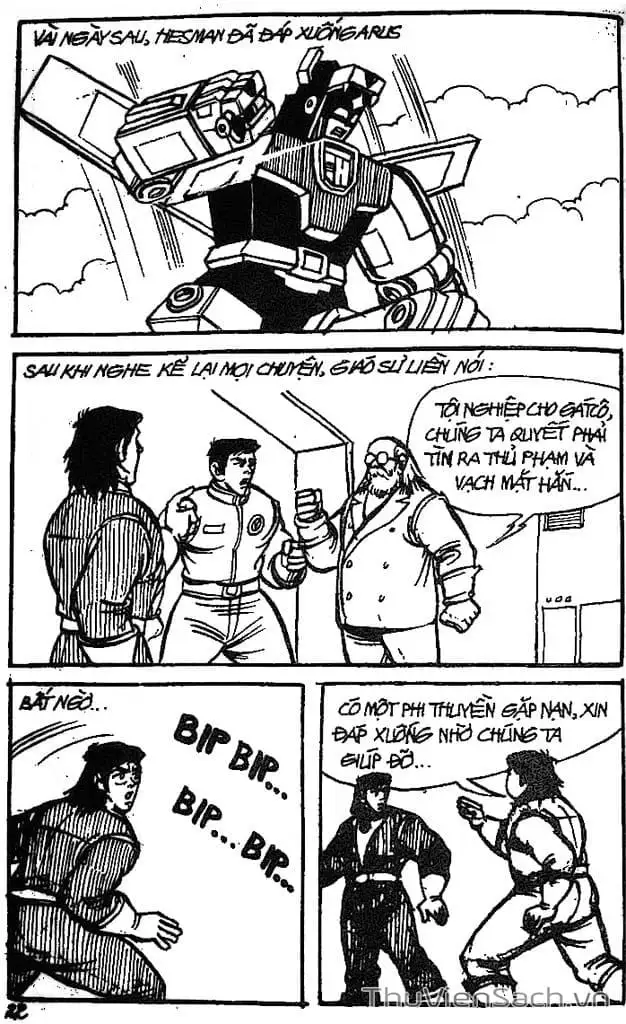Truyện Tranh Dũng Sĩ Hesman trang 4