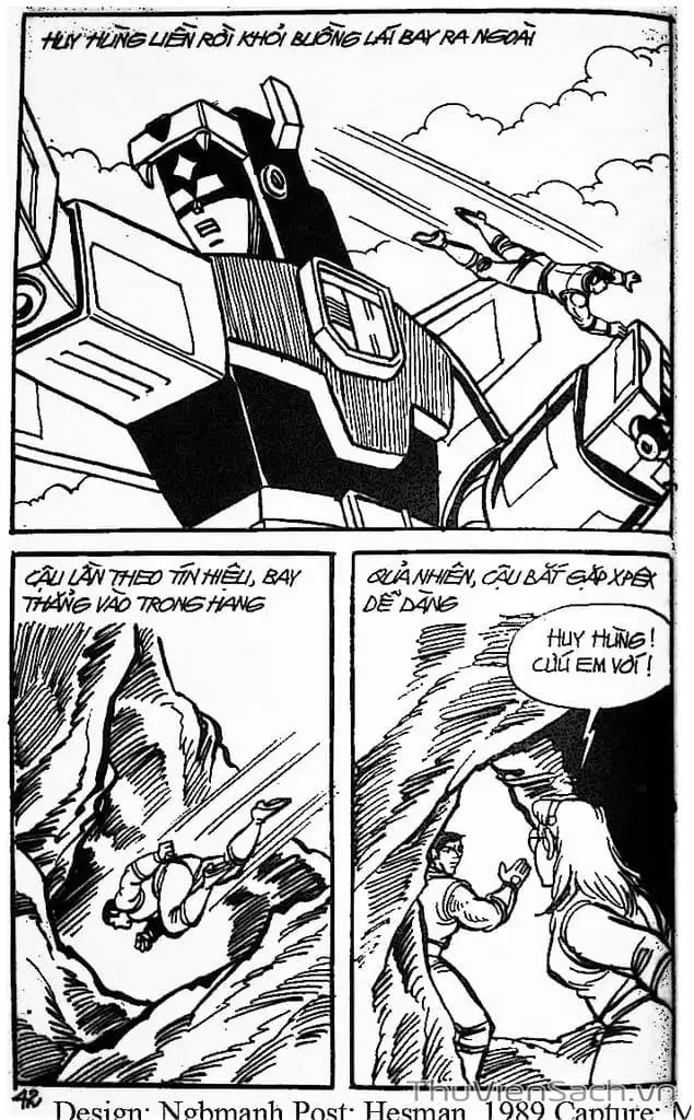 Truyện Tranh Dũng Sĩ Hesman trang 4