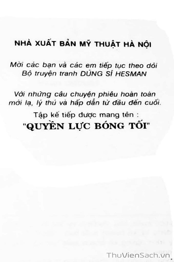 Truyện Tranh Dũng Sĩ Hesman trang 4908