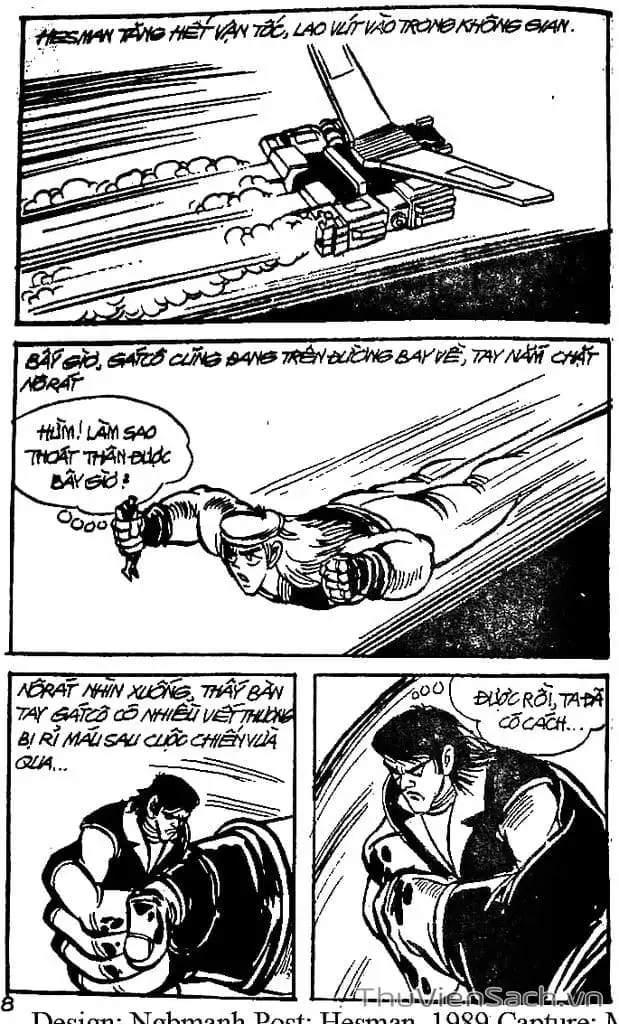 Truyện Tranh Dũng Sĩ Hesman trang 4