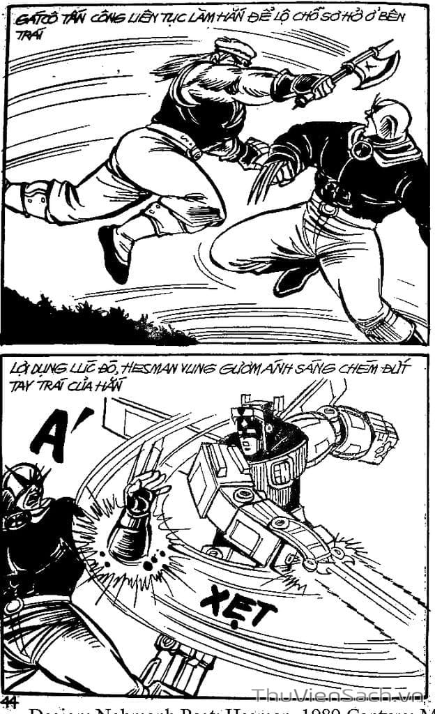 Truyện Tranh Dũng Sĩ Hesman trang 4