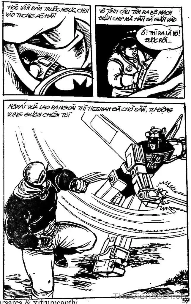 Truyện Tranh Dũng Sĩ Hesman trang 4