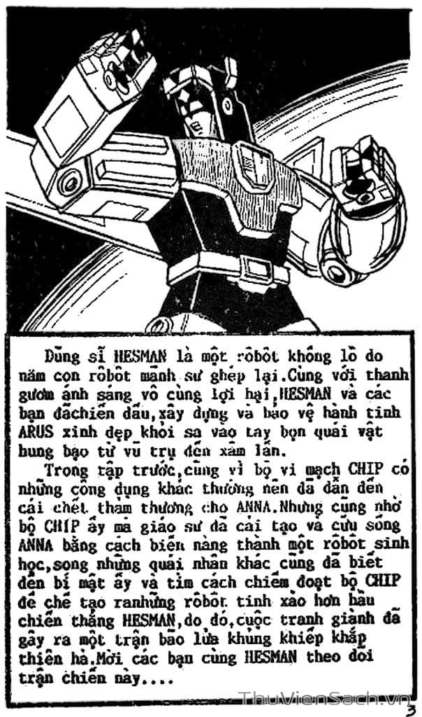 Truyện Tranh Dũng Sĩ Hesman trang 4