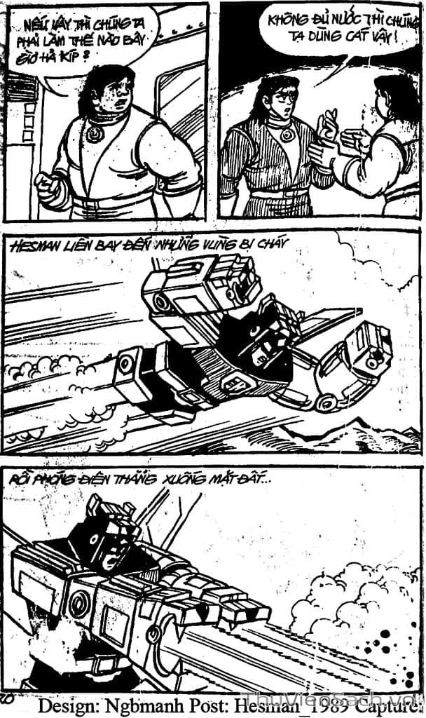 Truyện Tranh Dũng Sĩ Hesman trang 4