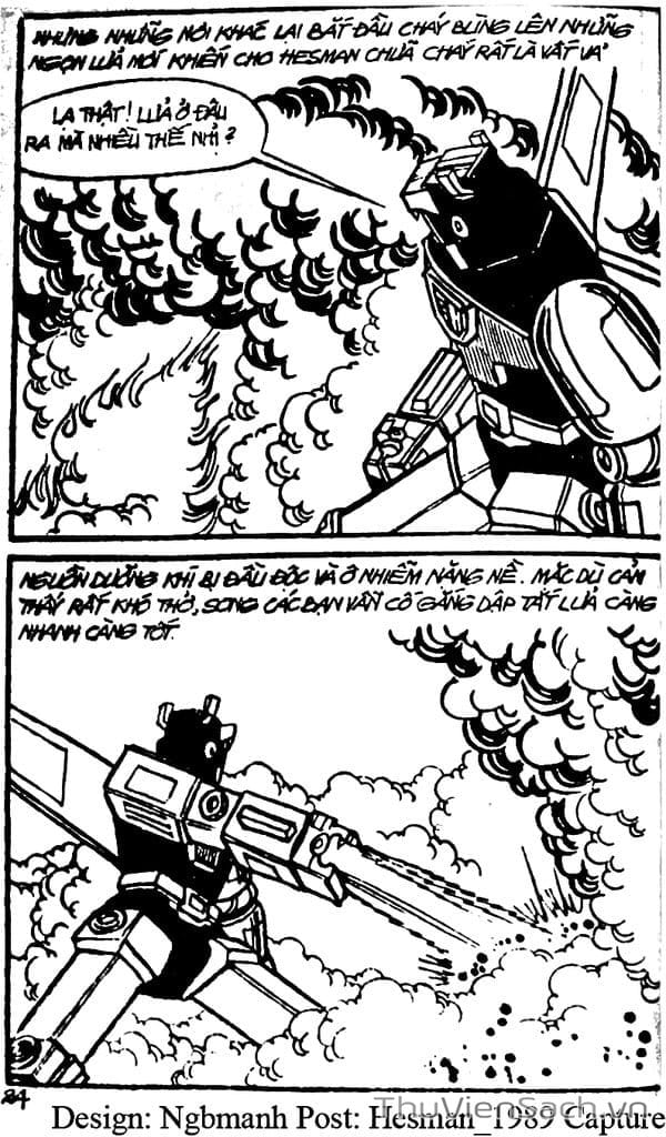 Truyện Tranh Dũng Sĩ Hesman trang 4