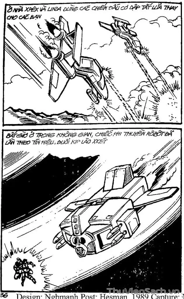 Truyện Tranh Dũng Sĩ Hesman trang 4