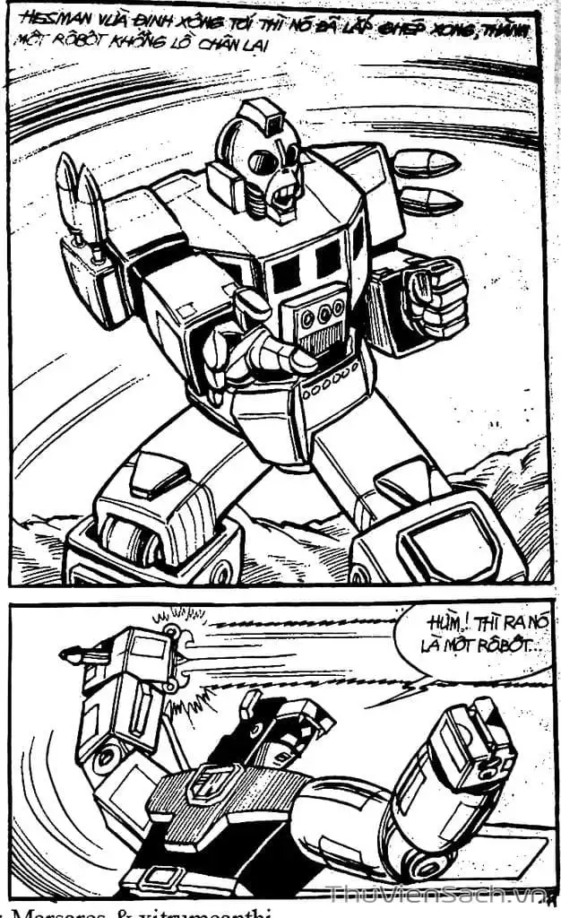Truyện Tranh Dũng Sĩ Hesman trang 4