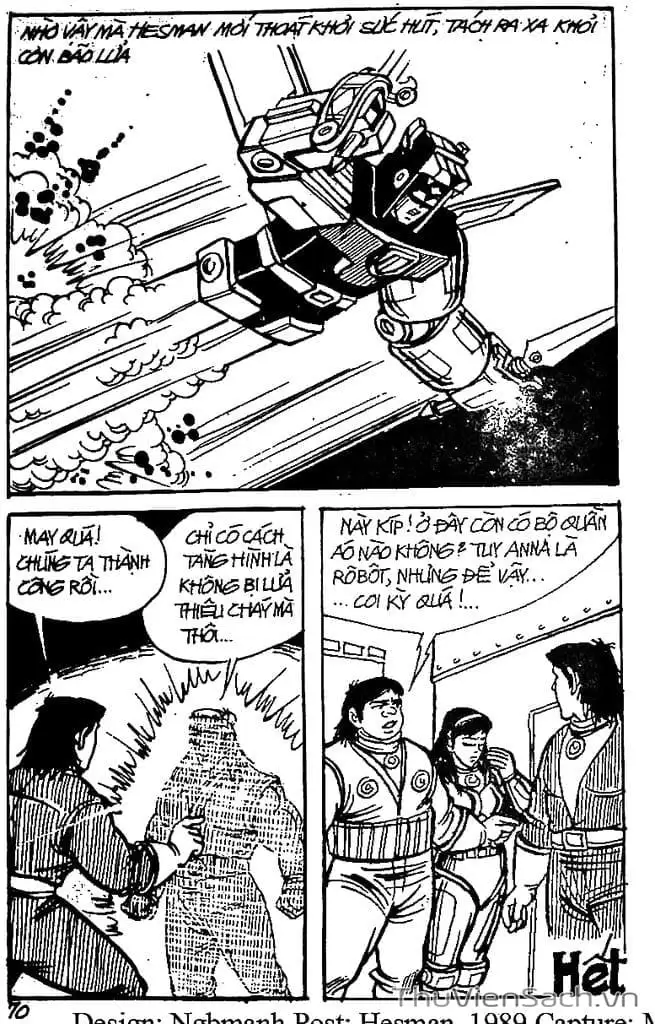 Truyện Tranh Dũng Sĩ Hesman trang 4