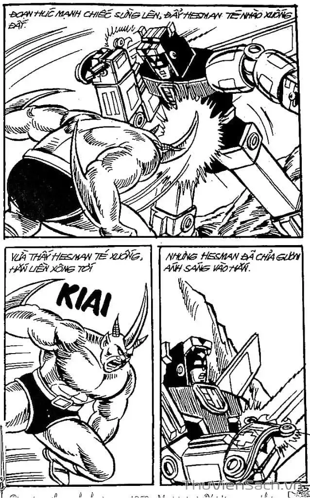 Truyện Tranh Dũng Sĩ Hesman trang 4