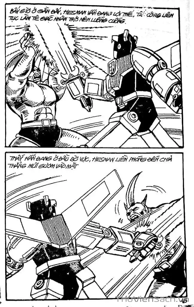 Truyện Tranh Dũng Sĩ Hesman trang 4