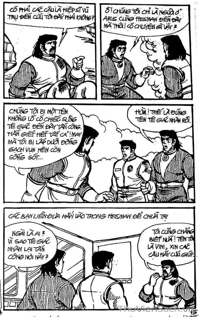 Truyện Tranh Dũng Sĩ Hesman trang 4