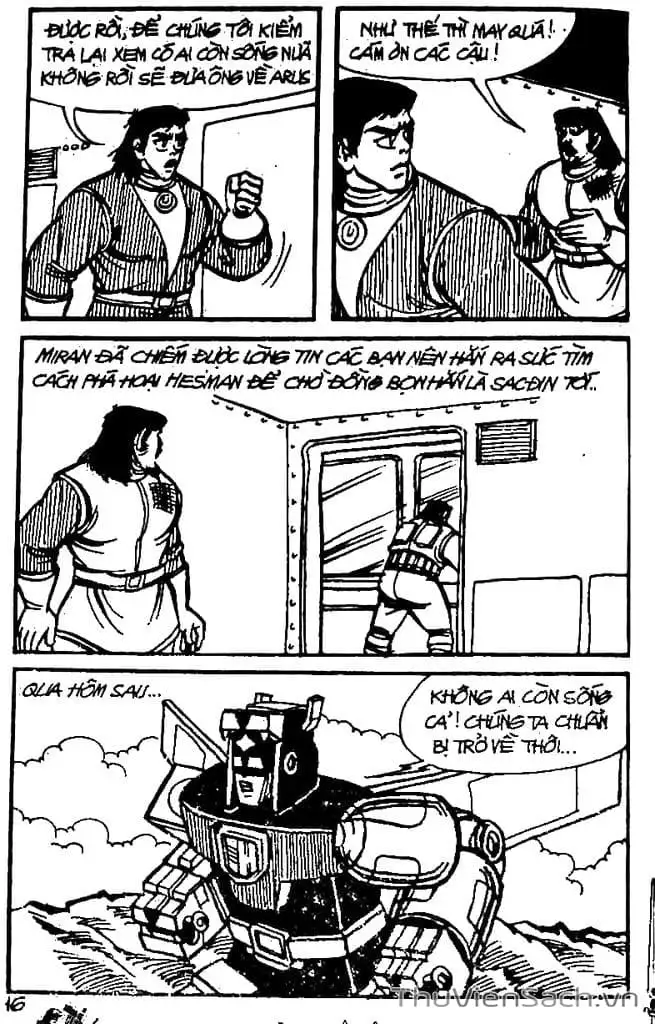 Truyện Tranh Dũng Sĩ Hesman trang 4