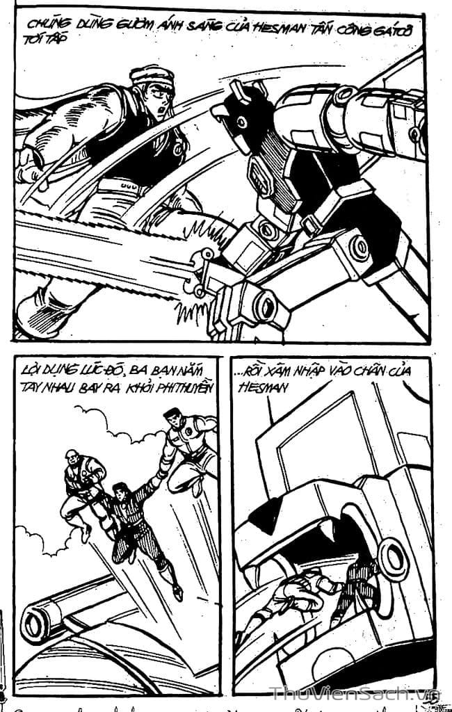Truyện Tranh Dũng Sĩ Hesman trang 4