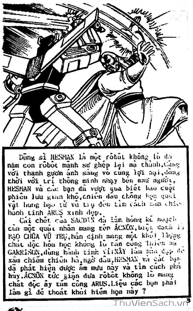 Truyện Tranh Dũng Sĩ Hesman trang 4