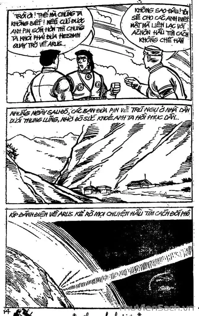 Truyện Tranh Dũng Sĩ Hesman trang 4