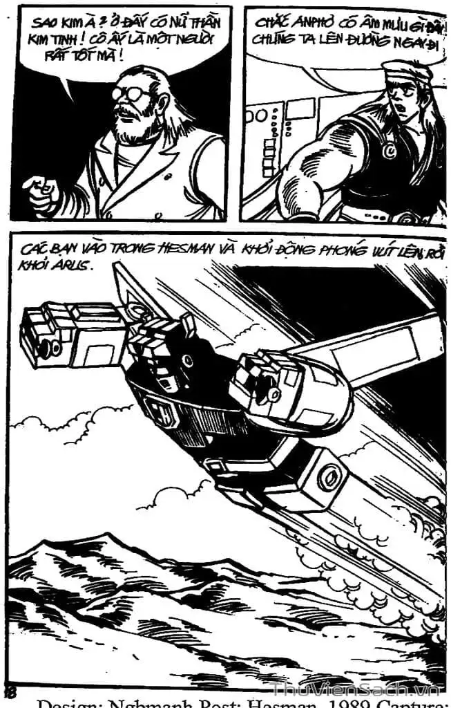 Truyện Tranh Dũng Sĩ Hesman trang 4