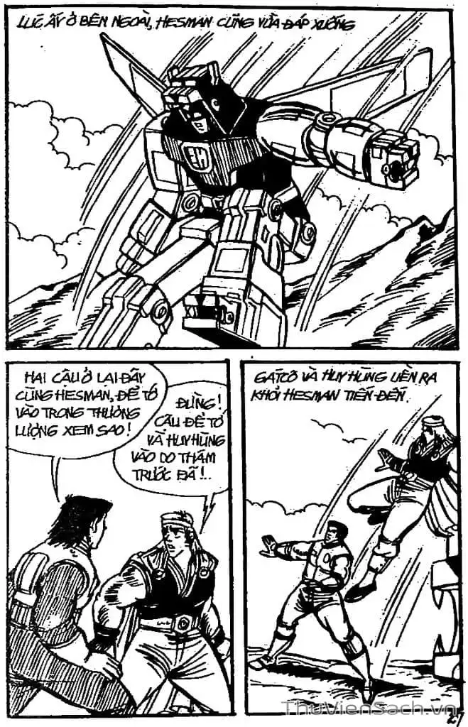 Truyện Tranh Dũng Sĩ Hesman trang 4