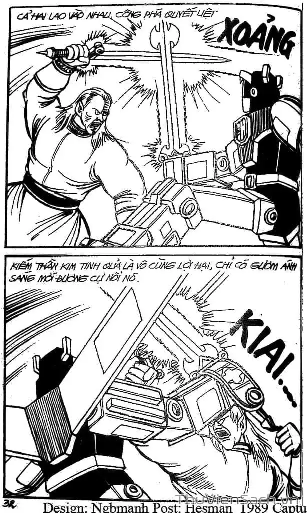 Truyện Tranh Dũng Sĩ Hesman trang 4