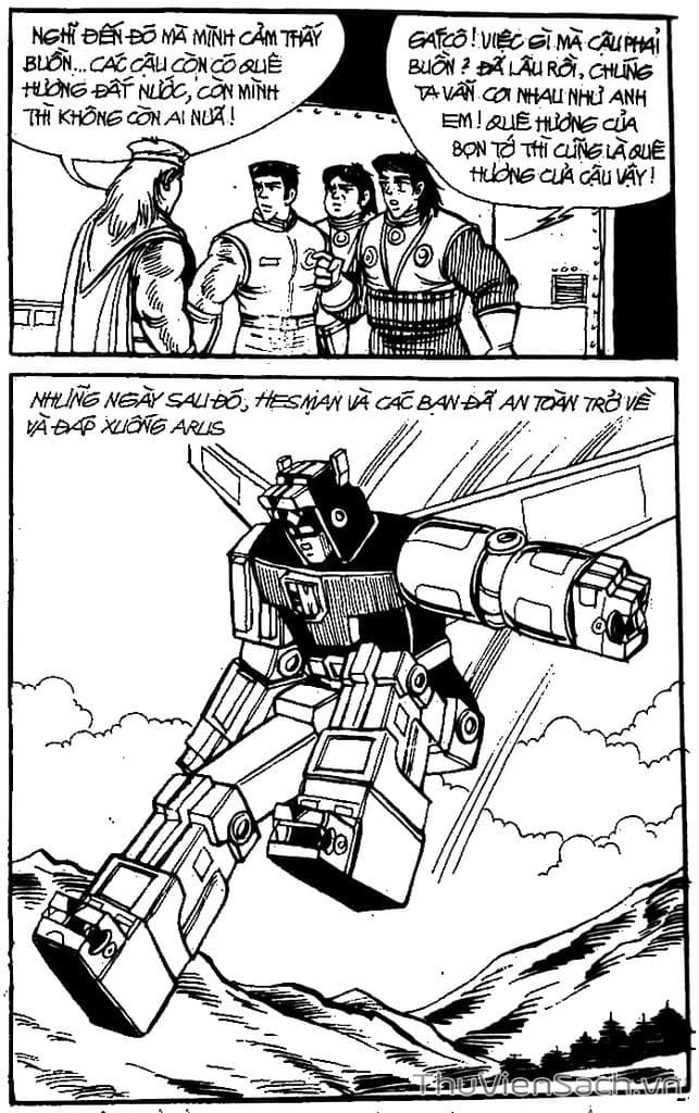 Truyện Tranh Dũng Sĩ Hesman trang 4