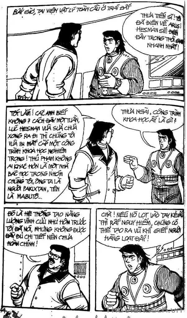 Truyện Tranh Dũng Sĩ Hesman trang 4
