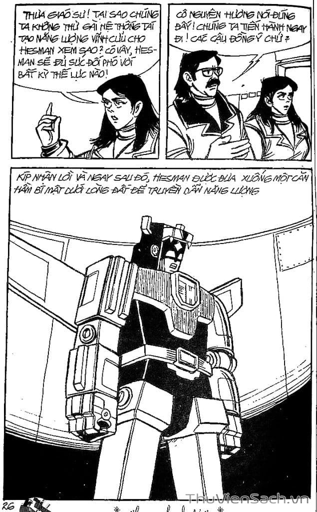 Truyện Tranh Dũng Sĩ Hesman trang 4