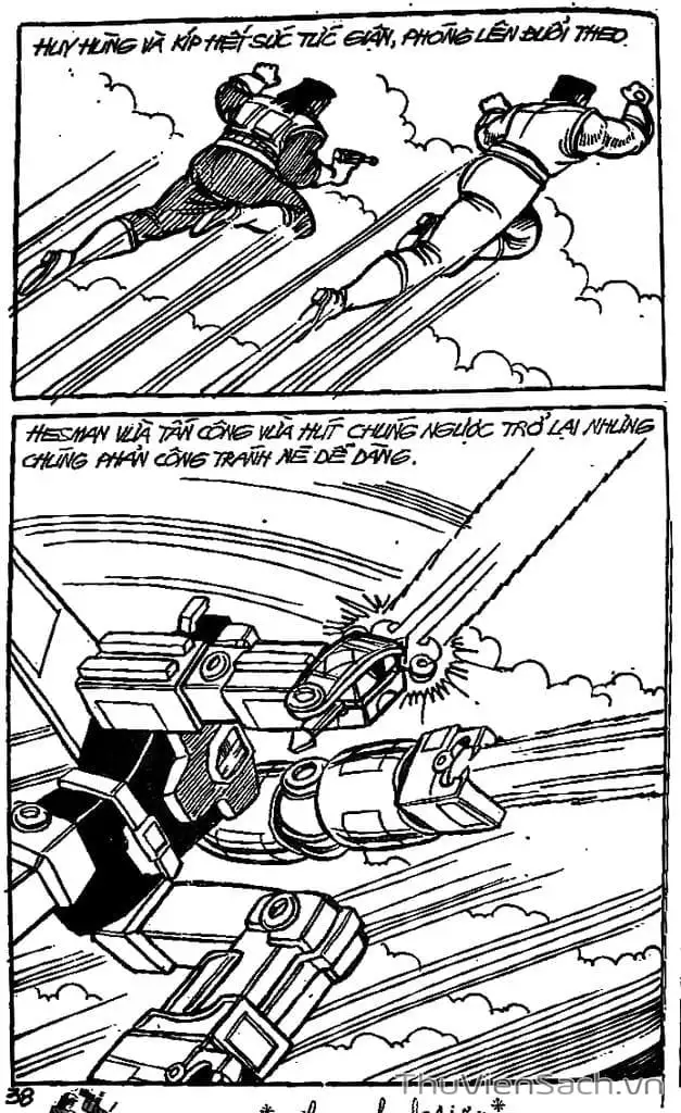 Truyện Tranh Dũng Sĩ Hesman trang 4