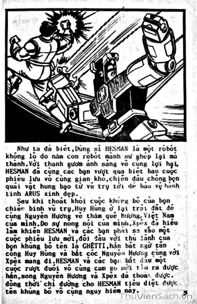 Truyện Tranh Dũng Sĩ Hesman trang 4