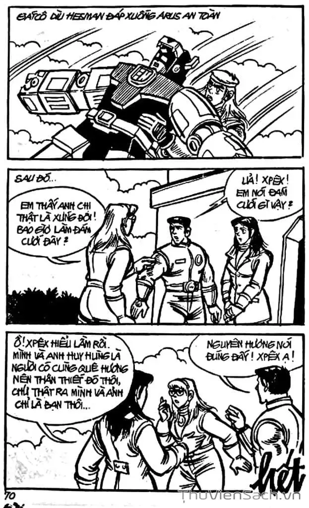 Truyện Tranh Dũng Sĩ Hesman trang 4