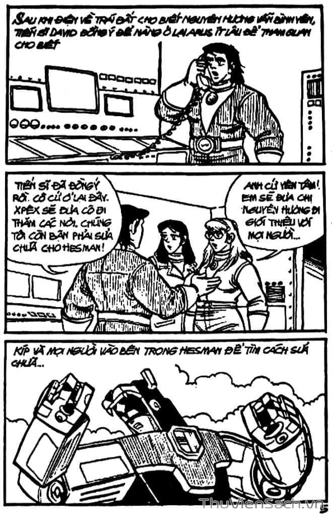 Truyện Tranh Dũng Sĩ Hesman trang 4
