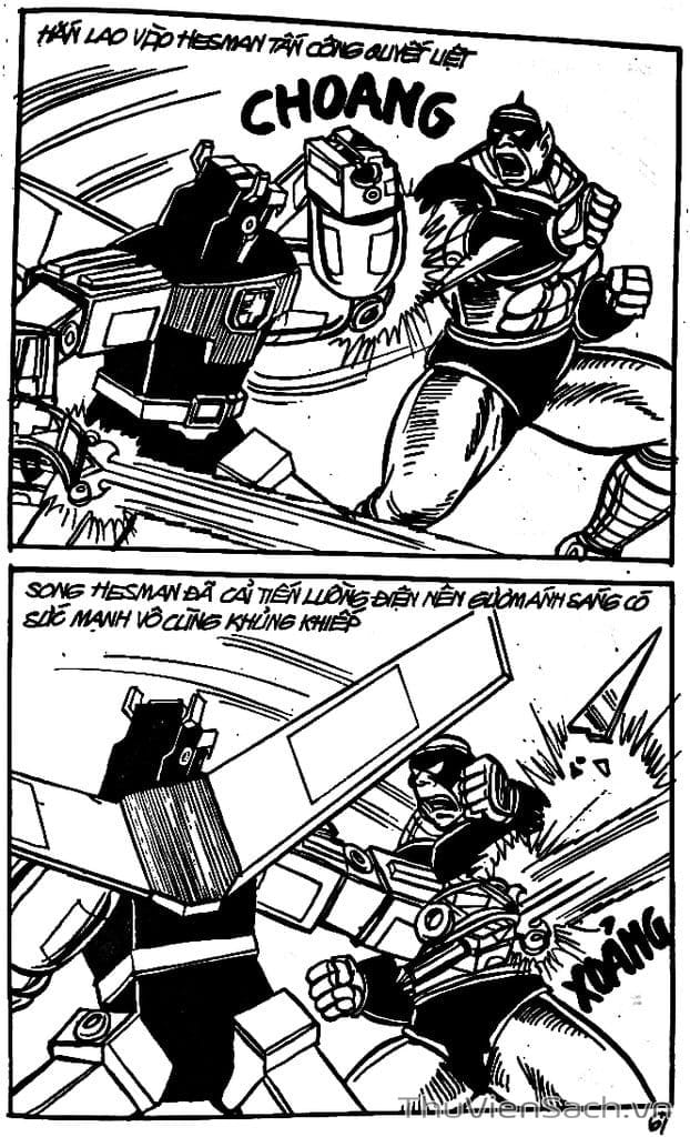 Truyện Tranh Dũng Sĩ Hesman trang 4